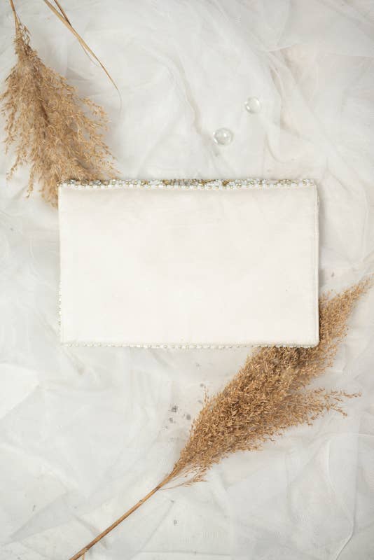 Maya Beaded Clutch