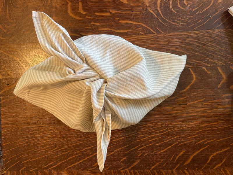 Handmade Linen Tote Bag