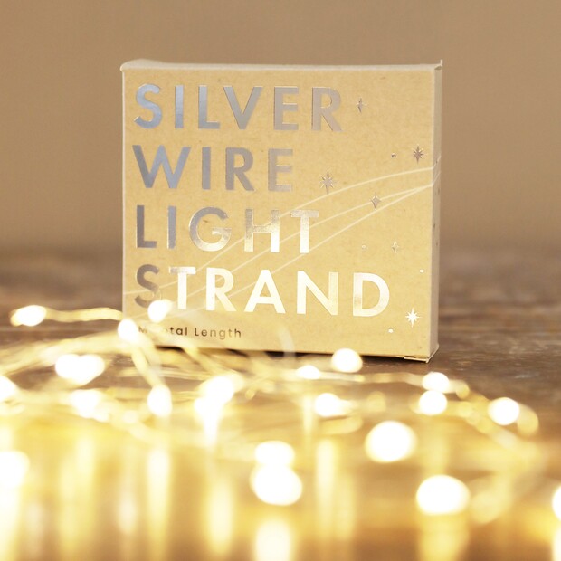 Silver String Lights