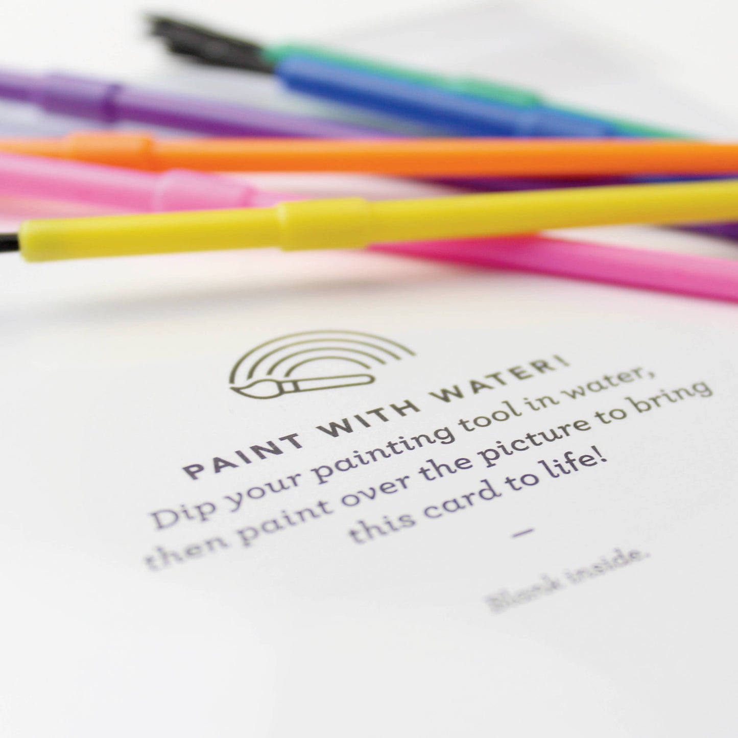 Paint With Water - Butterfly Birthday Card