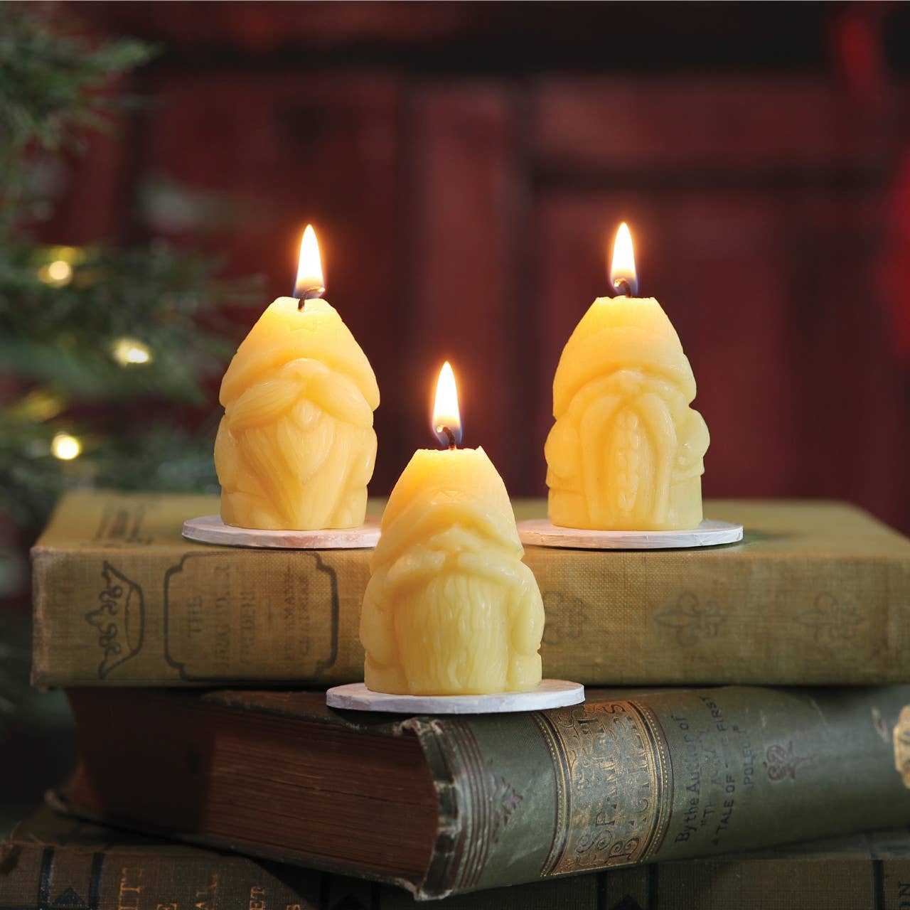 Beeswax Holiday Gnomes