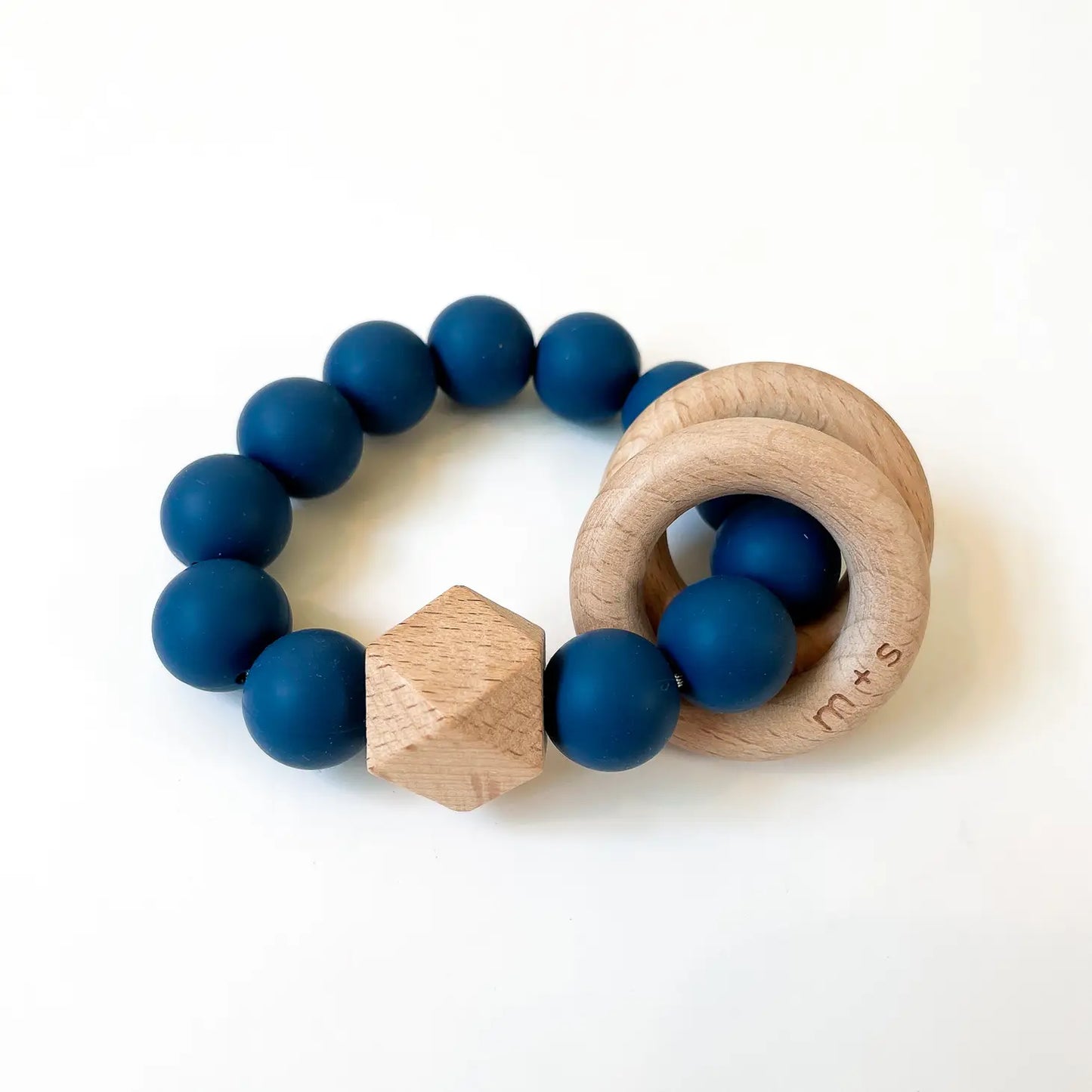 Geo Silicone and Beech Wood Teethers