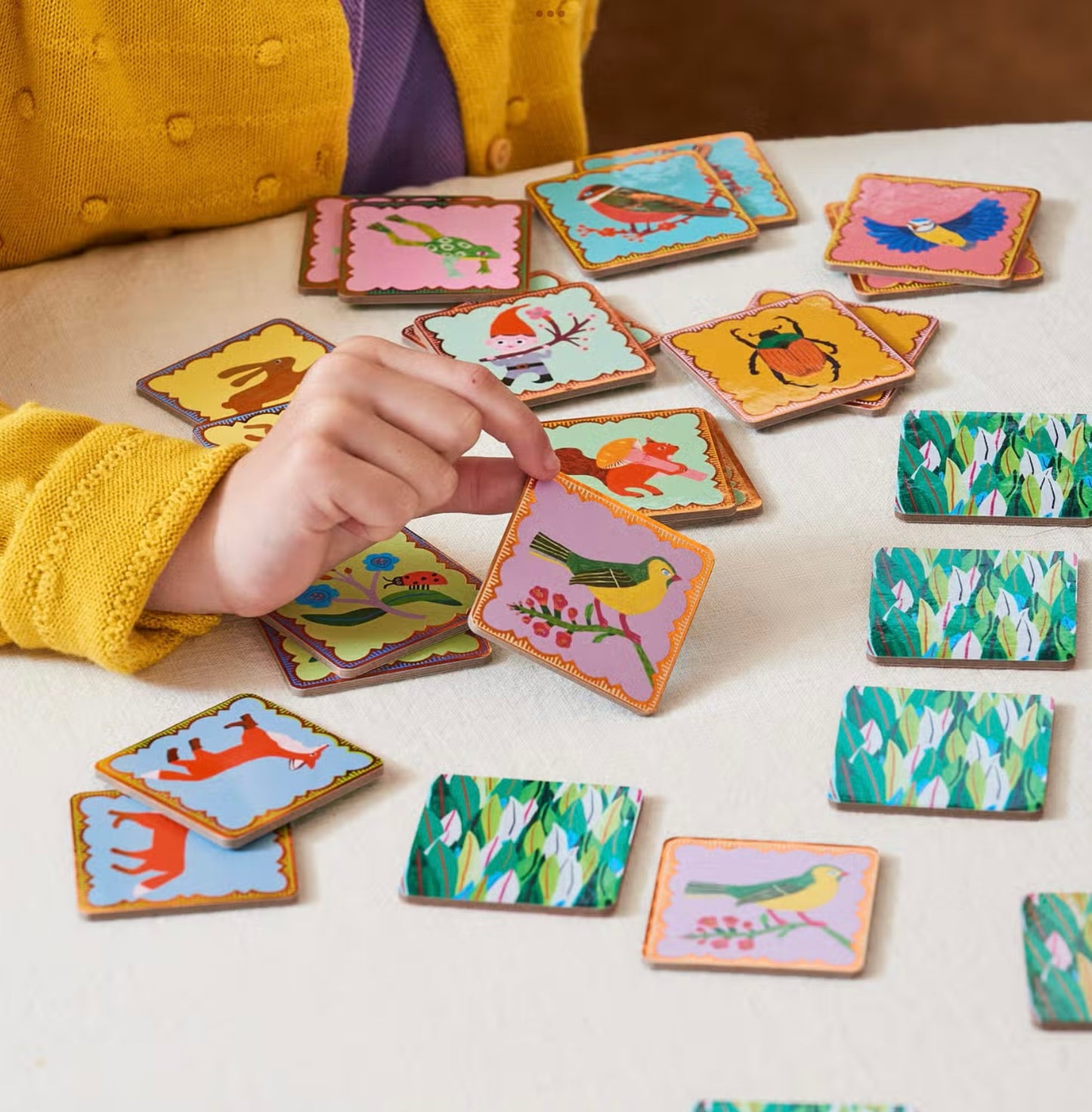 Woodland Memory Matching Game