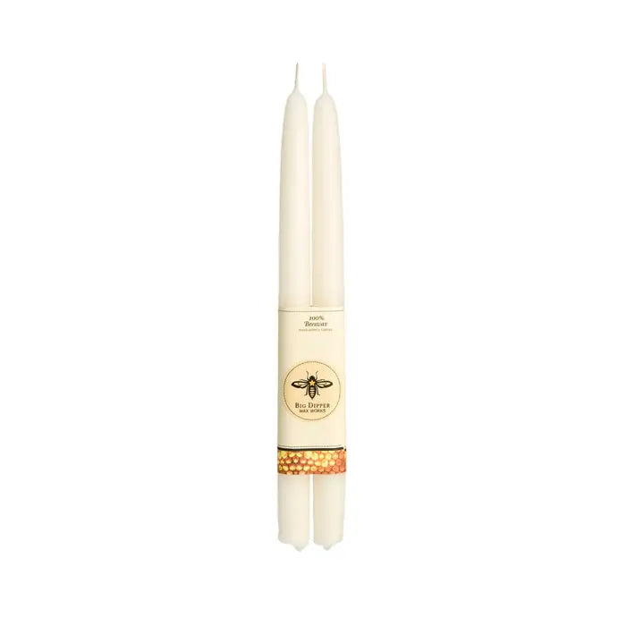 100% Pure Beeswax Tapers