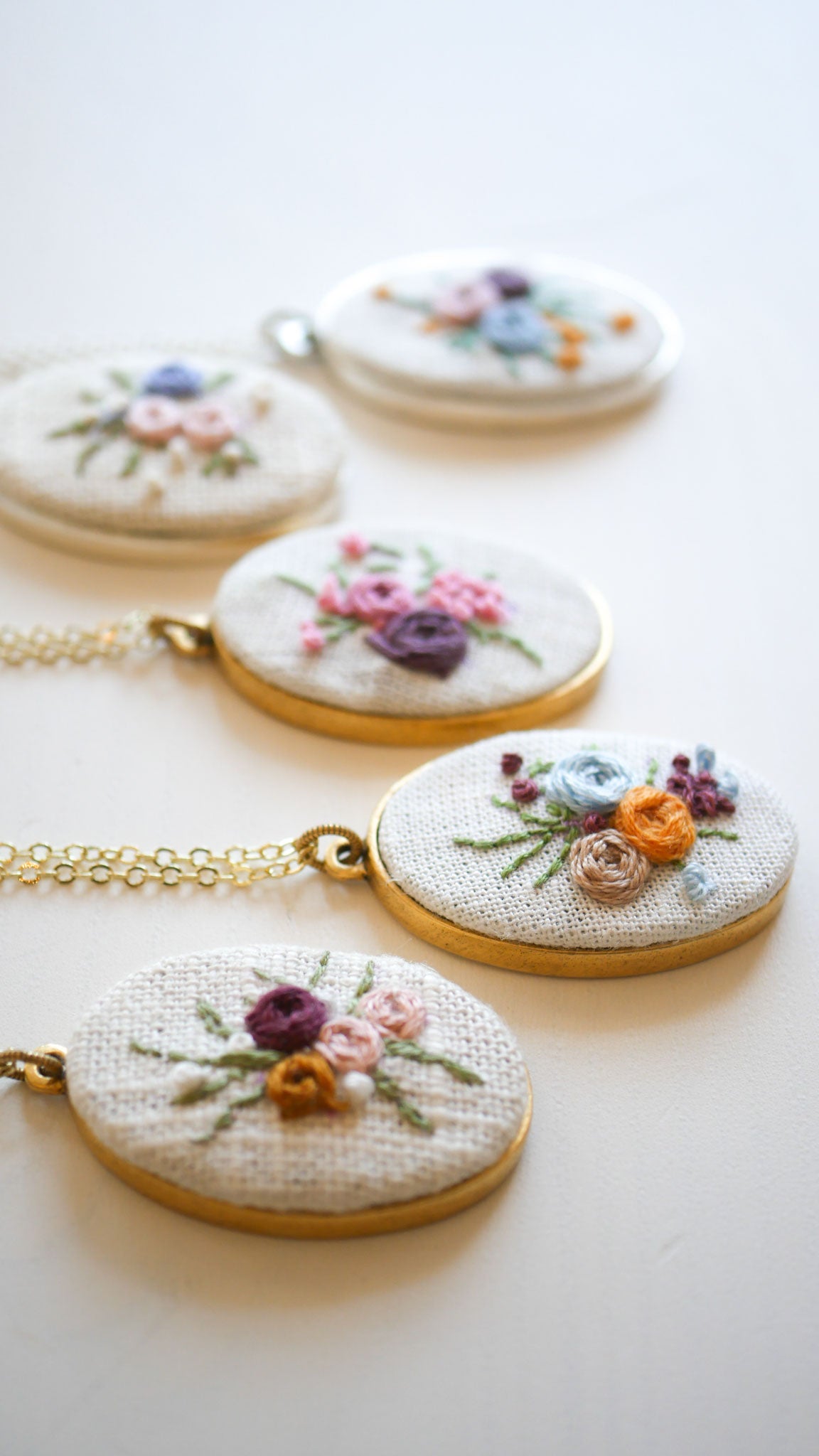 Private Group Class - Embroidered Necklace Class