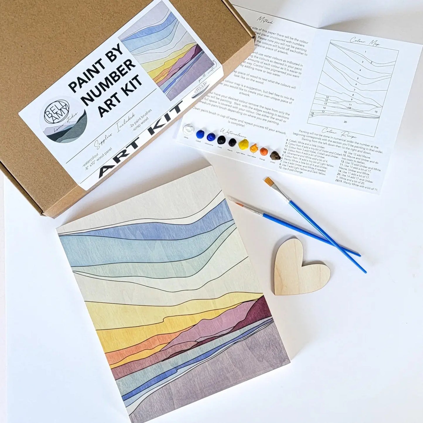 Paint By Number Art Kit