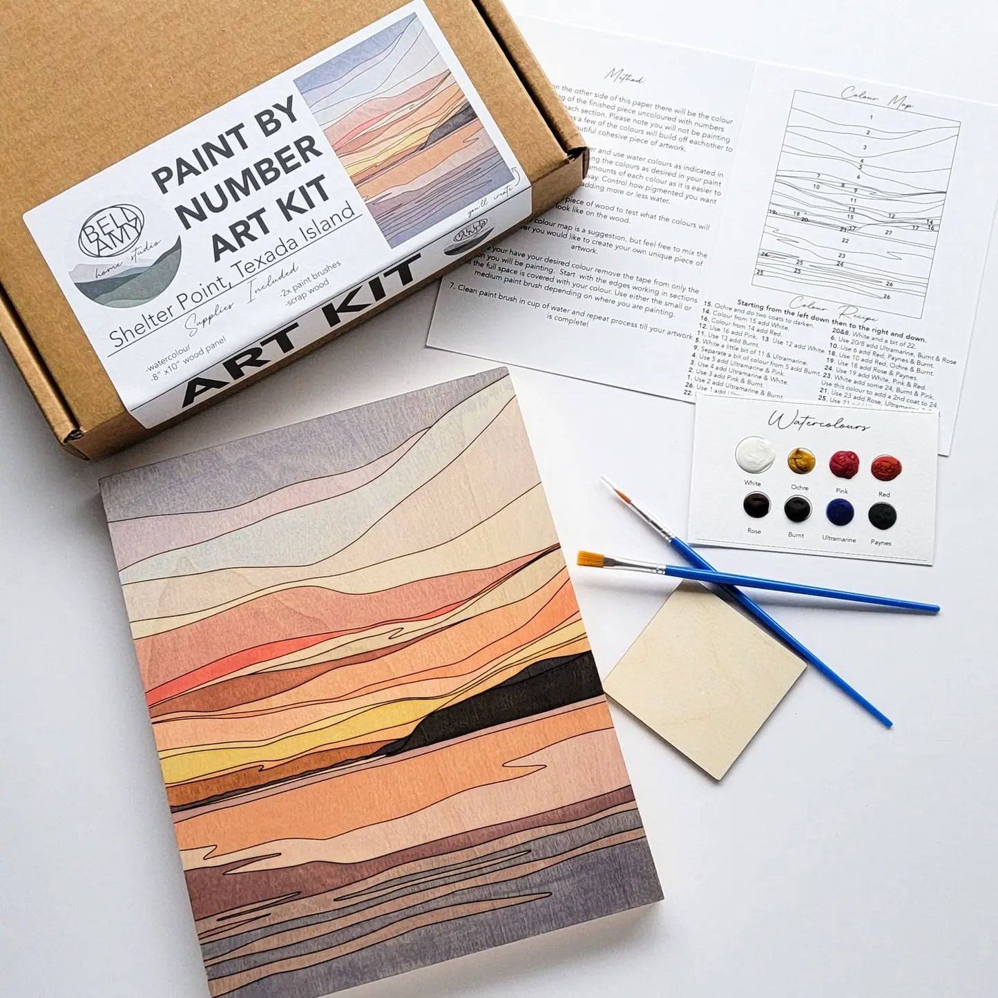 Paint By Number Art Kit