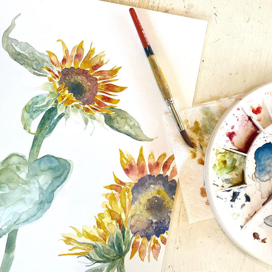 Watercolor Class with Guest Instructor Becky - July 20th 1:30-3:30pm