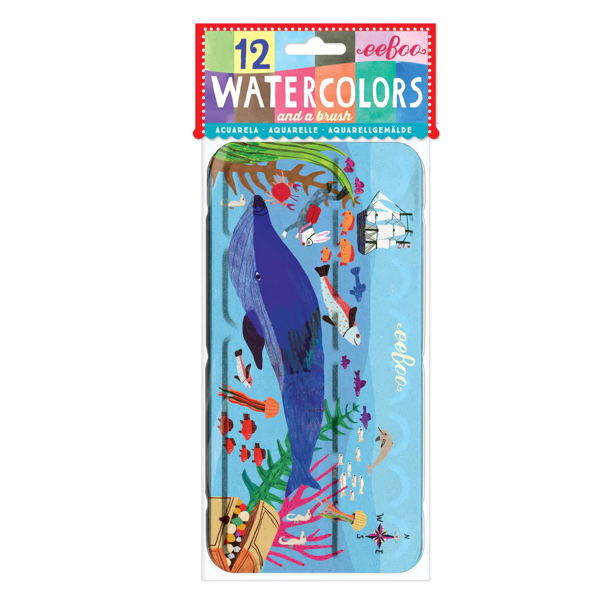 Printed Watercolors