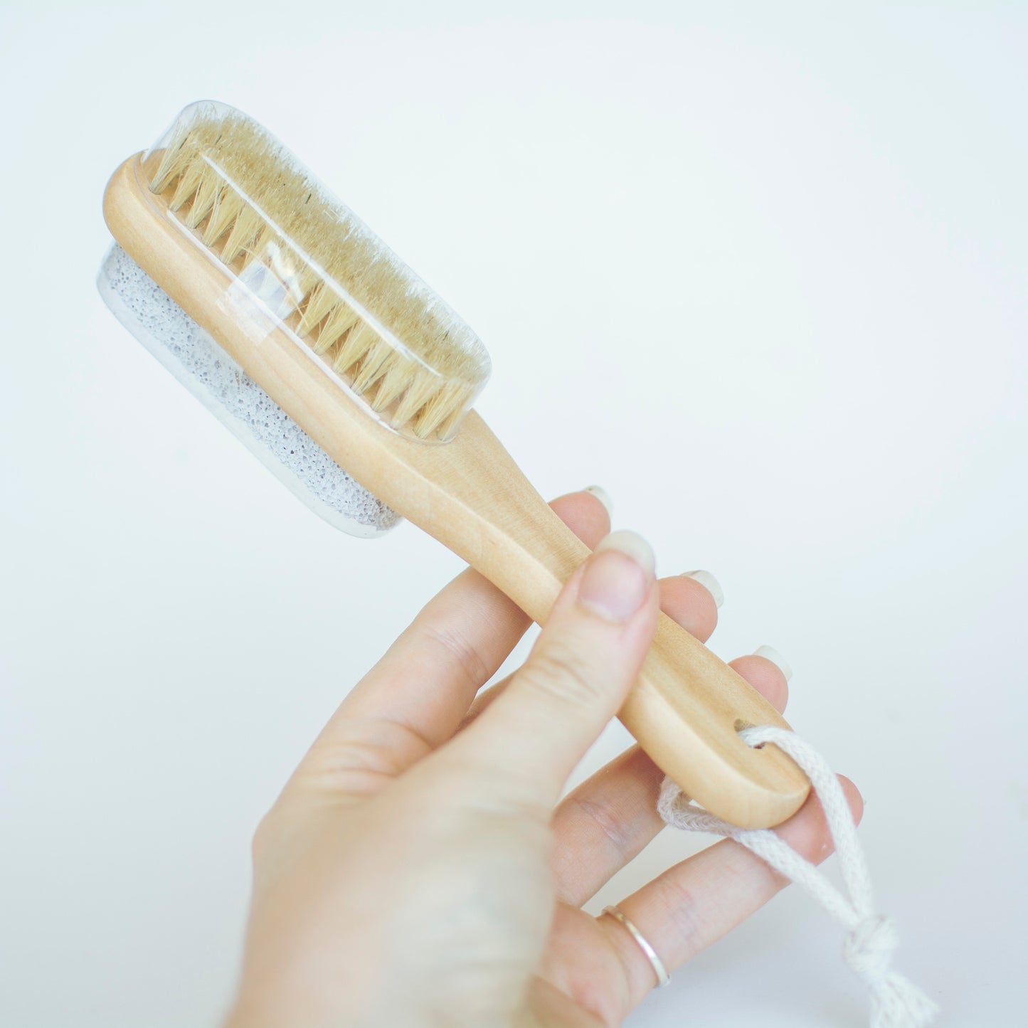 Wooden Pumice Brush