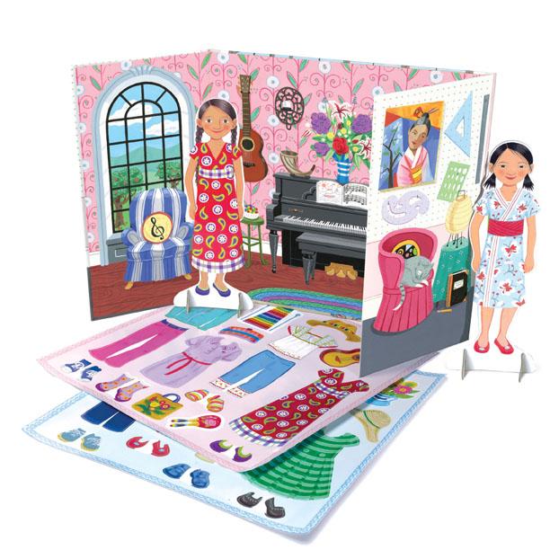Paper Dolls Naomi & Olive