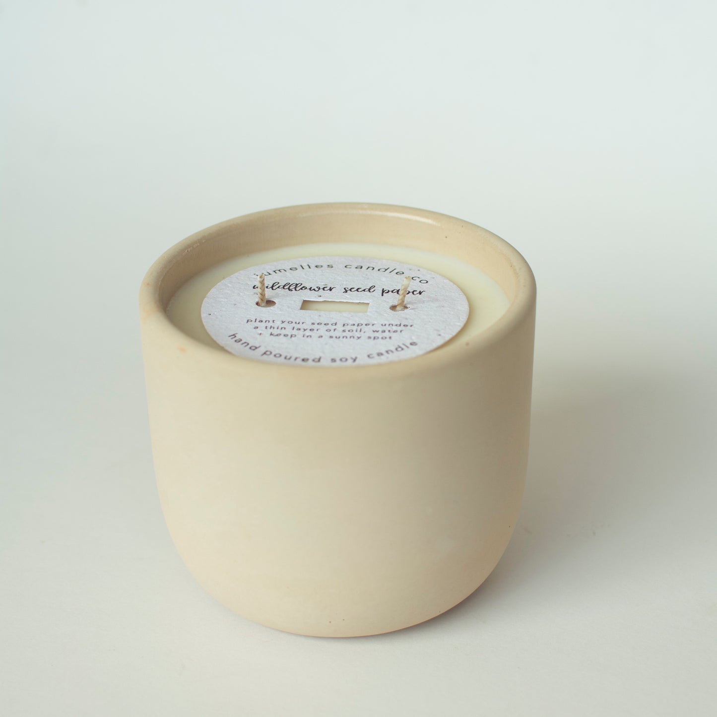 Cement Vessel Candle Collection