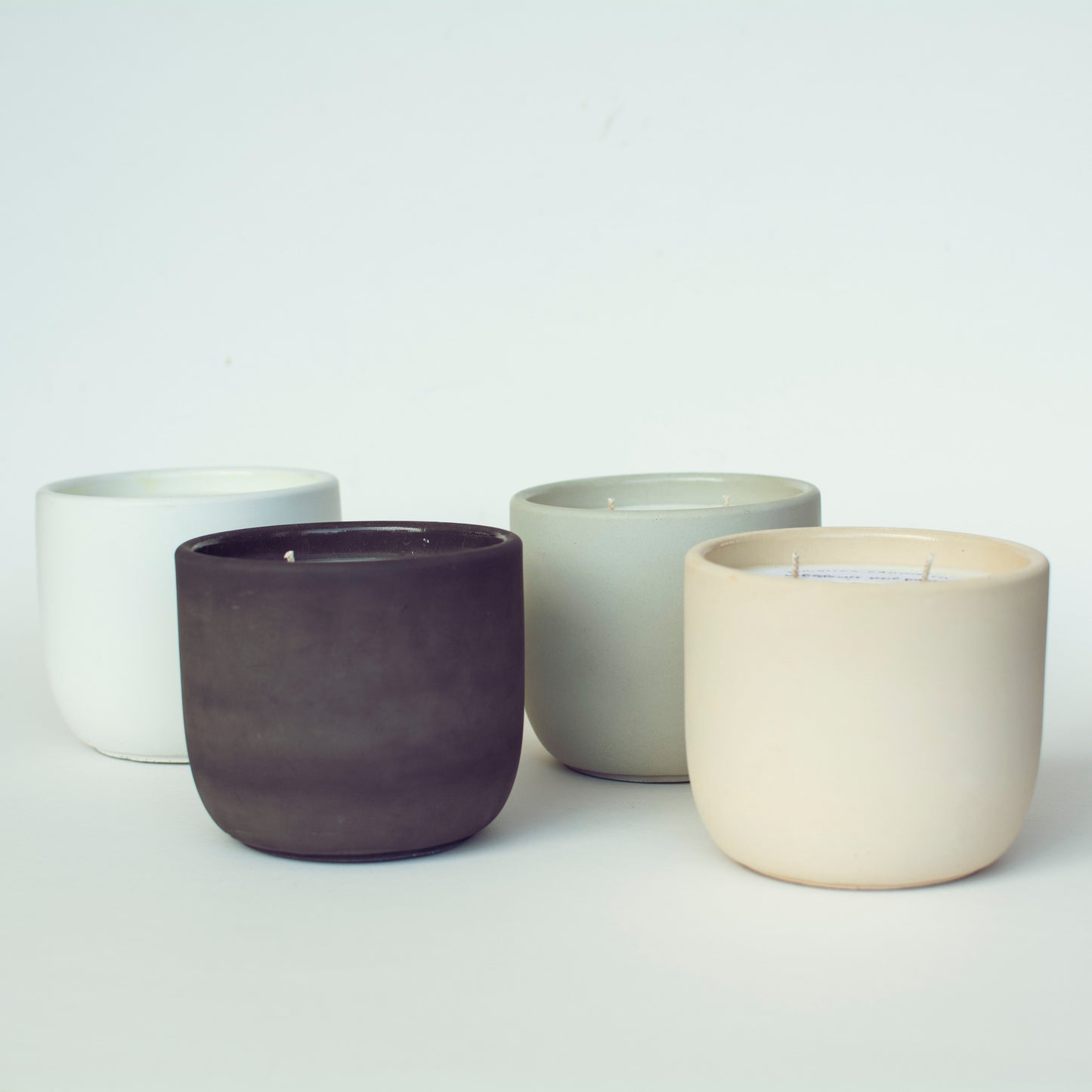 Cement Vessel Candle Collection