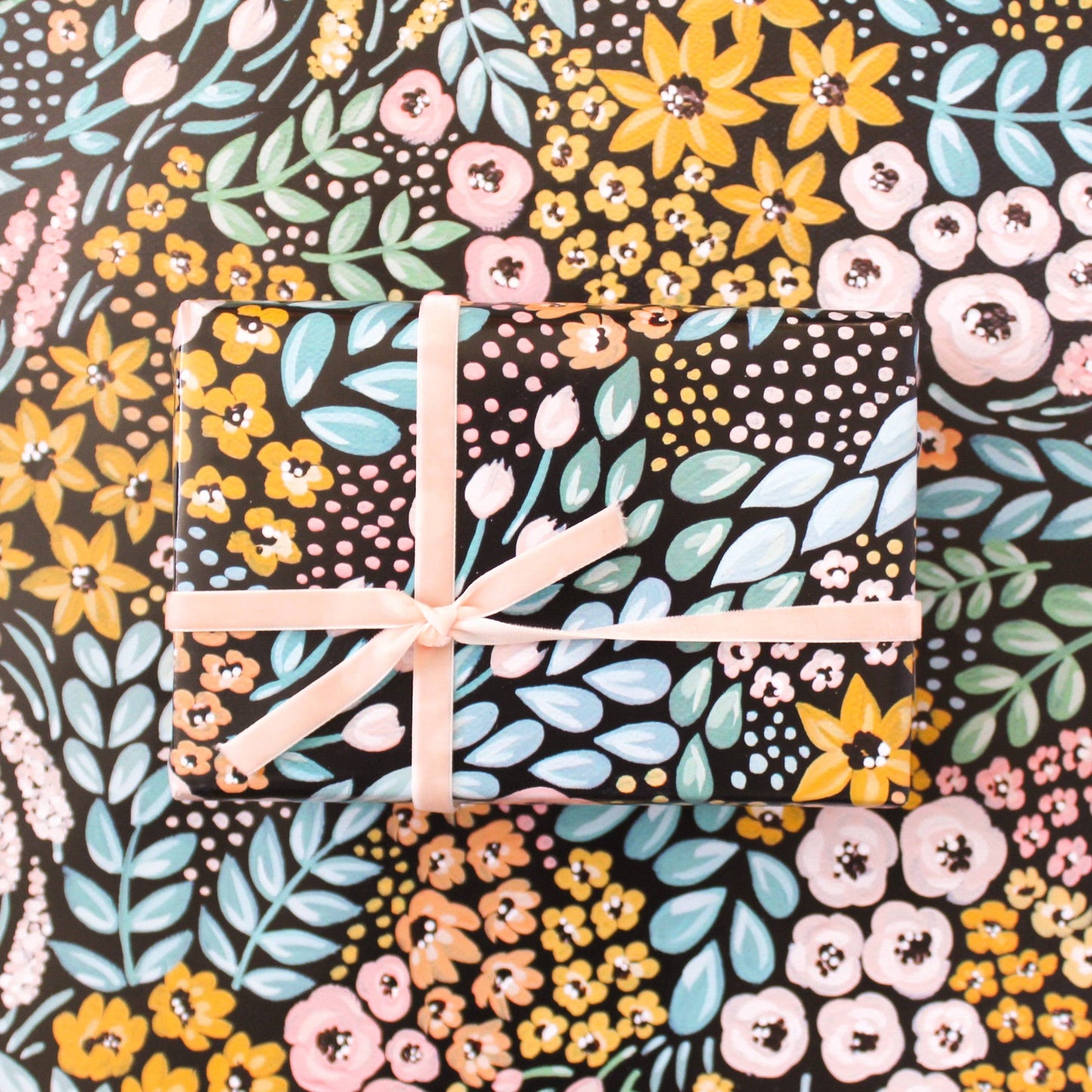 Floral Gift Wrap