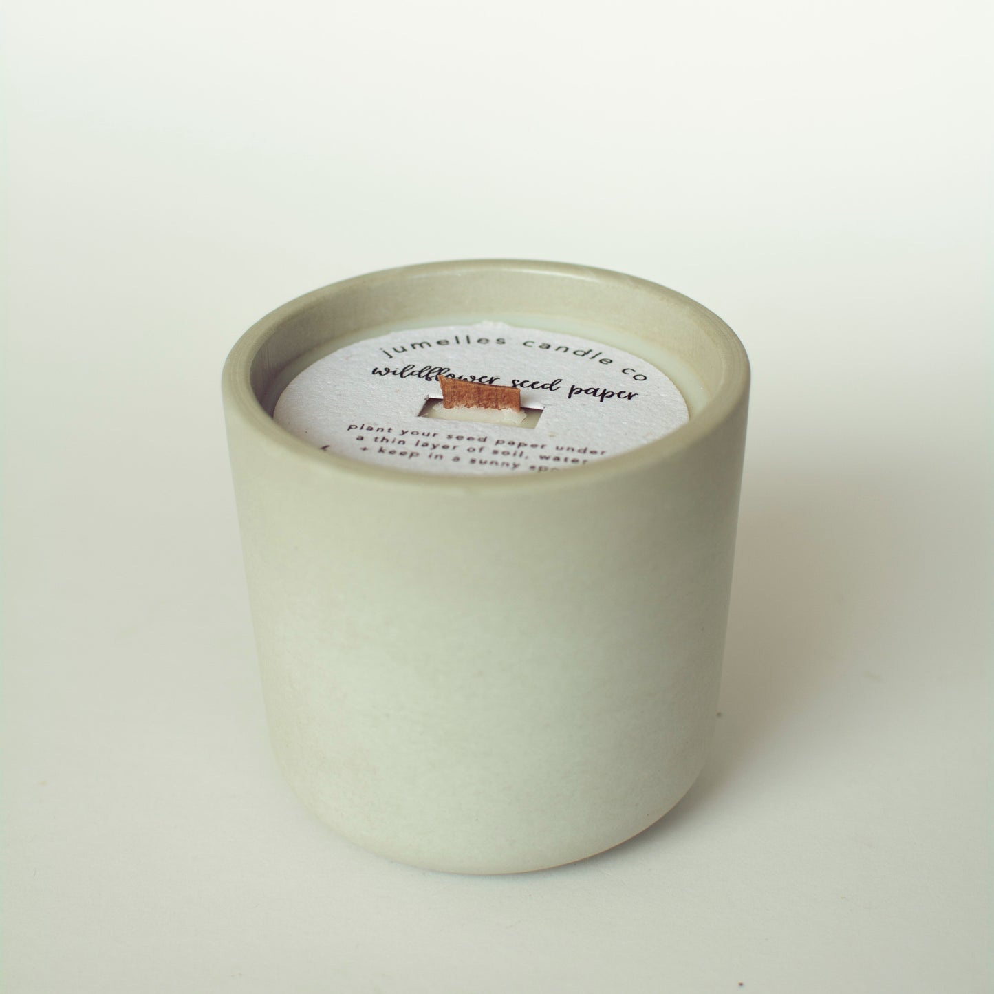 Cement Vessel Candle Collection