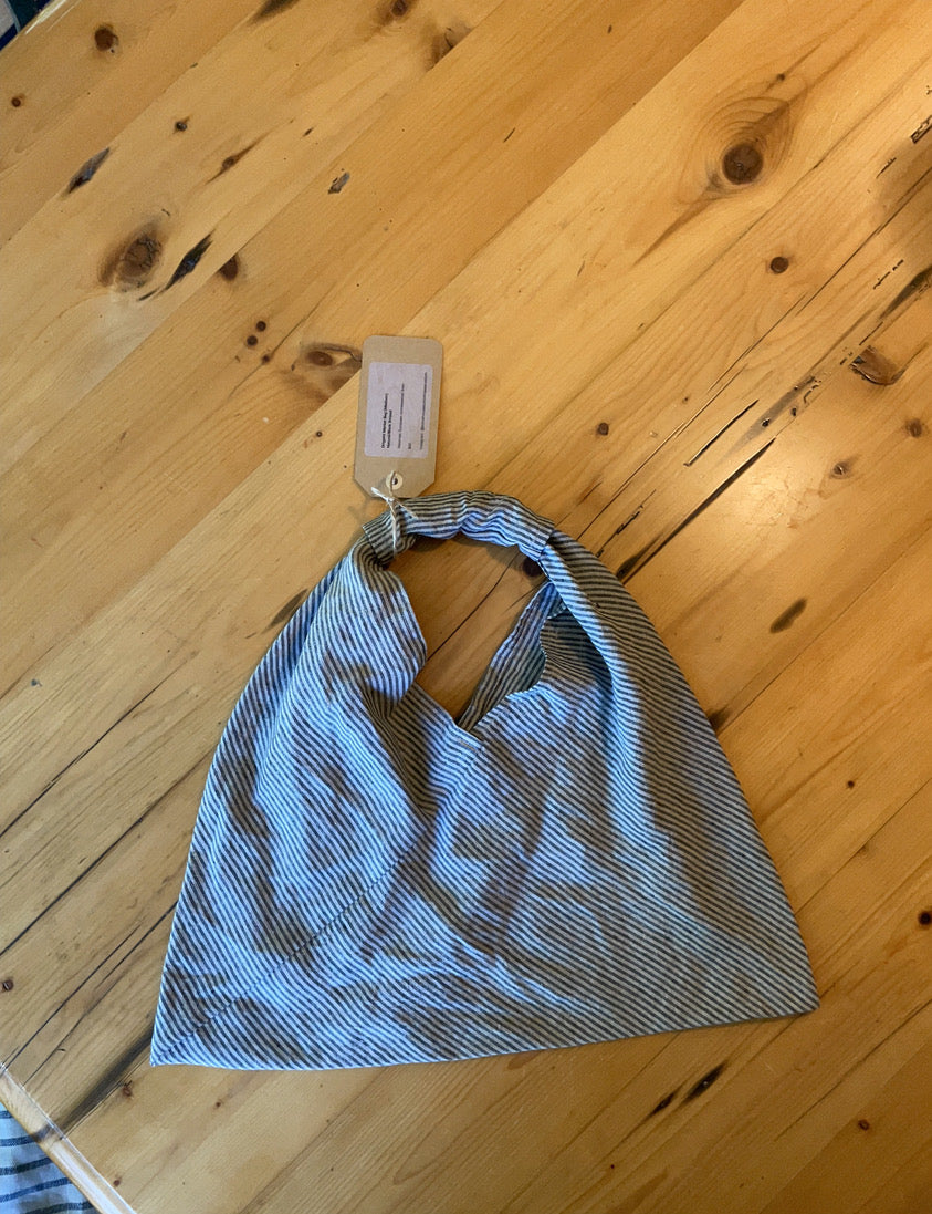 Handmade Linen Tote Bag