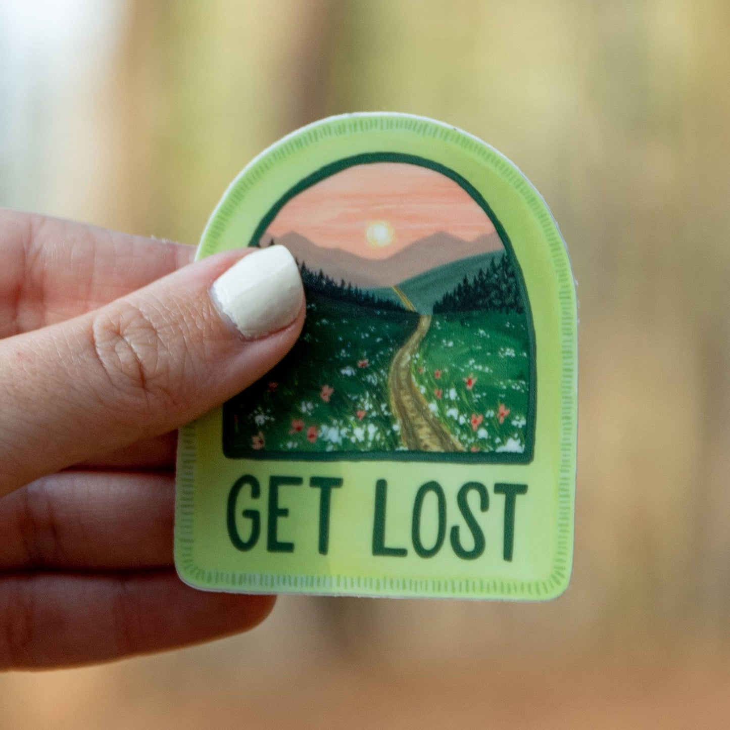 Get Lost Decal
