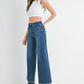 Dark Wash Wide Leg Jeans