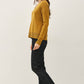 V-Neck Dropped Shoulder Sweater