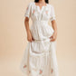 Floral Embroidered Maxi Dress