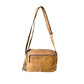 Cowhide Leather Tassel Crossbody Bag