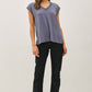 Modal Buttery Dolman Sleeve V-Neck Top