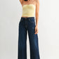 Vintage Straight Dark Wash Jeans