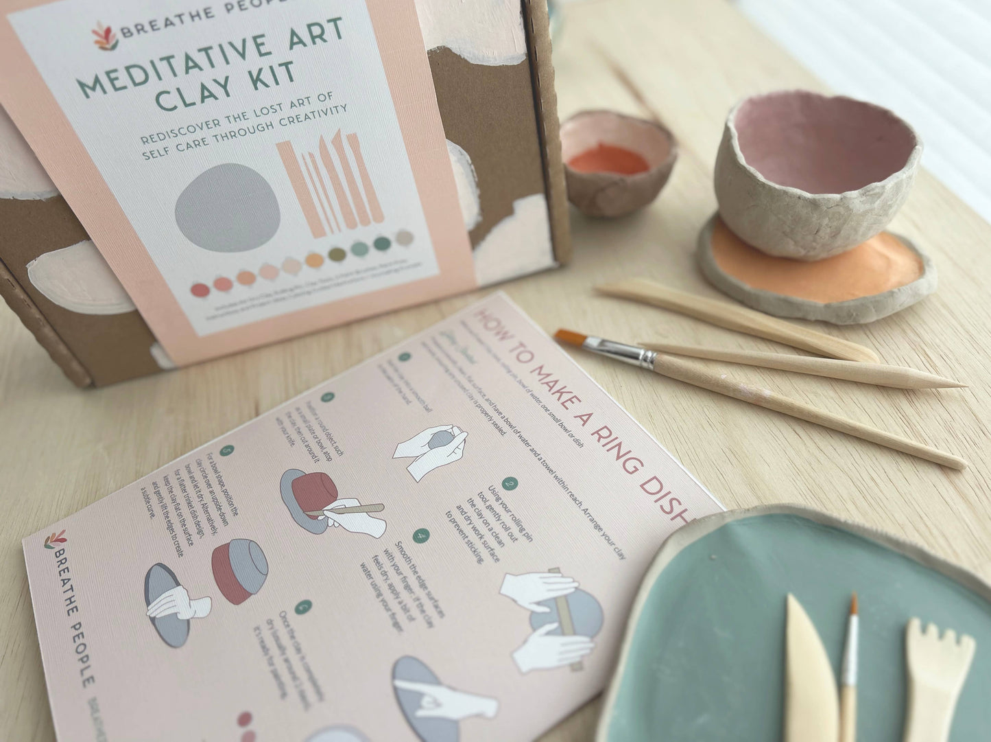 Deluxe Clay Date Activity Kit- Clay Kit for Two