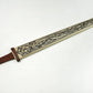 Mini Wooden Viking Sword with Norse Motif Light or Dark