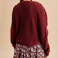 CHUNKY KNIT RAGLAN CARDIGAN