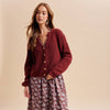 CHUNKY KNIT RAGLAN CARDIGAN
