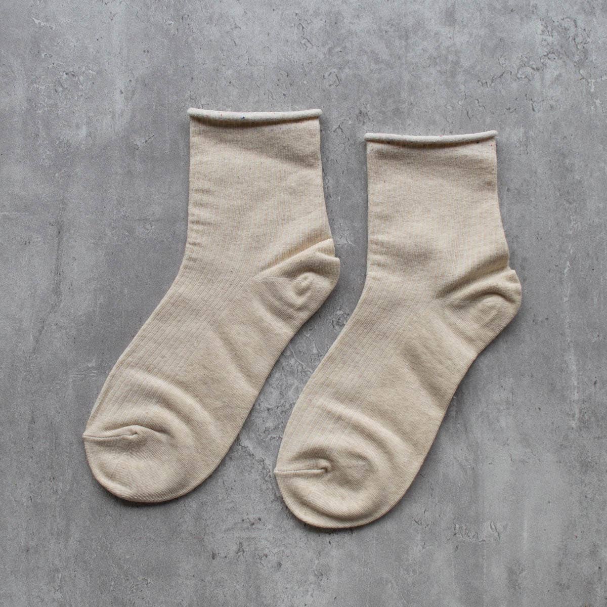 Roll up Basic Casual Socks