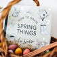 How To Draw Spring Things