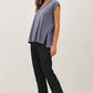 Modal Buttery Dolman Sleeve V-Neck Top