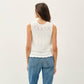 CROCHET KNIT SWEATER VEST