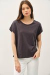 Exposed Seam Boxy Top