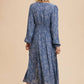 FLORAL BUTTON DRESS