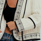 Boho Quilted Cropped Jacket