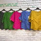 Button Blouse 100% Linen