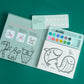 Watercolor Book and Paint Set