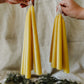 Local Beeswax Taper Candles