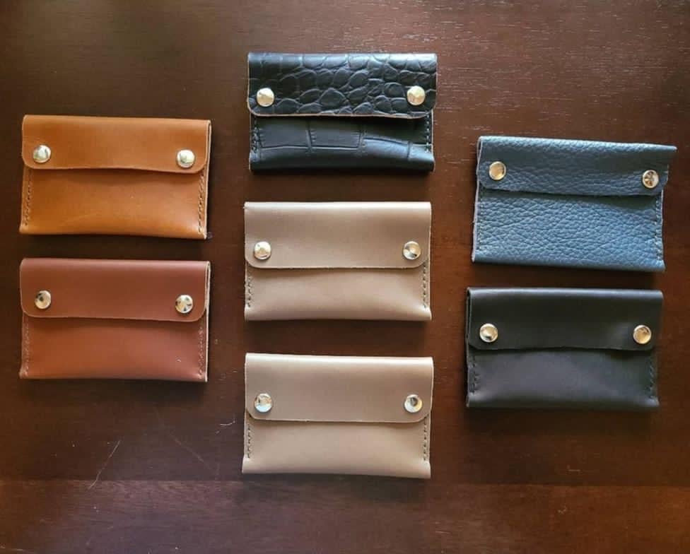Leather Card Wallet Workshop - Sunday October 15th with Bailey Smith of Cardigan Leatherworks