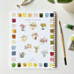 Watercolor Workbooks