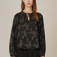 Jacquard Texture Blouse