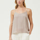 Solid Satin Cami Top