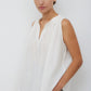 Hand Smoking Sleeveless Top
