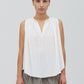 Hand Smoking Sleeveless Top