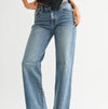 Loose Low Rise Stretch Straight Jeans