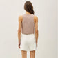 Pinstripe Cotton Vest