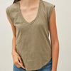 Basic Cap Sleeve Top